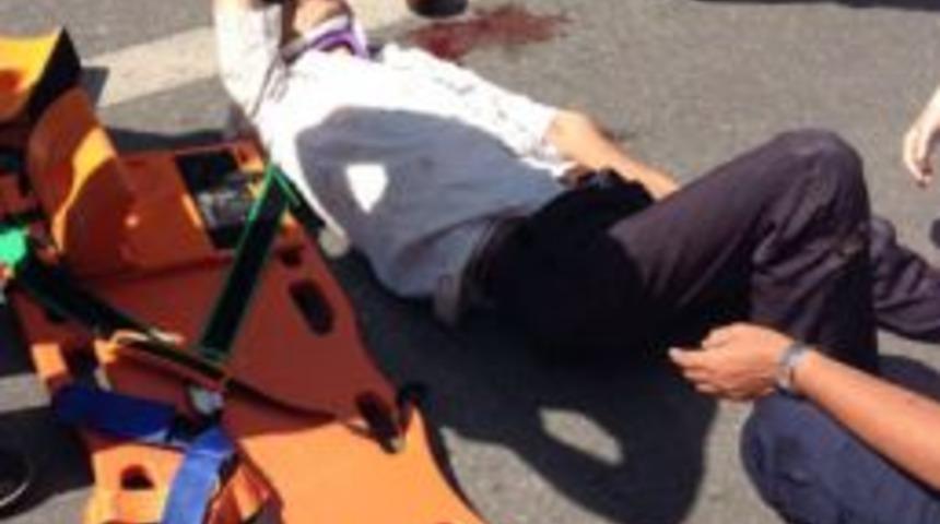 Otomobil Yayaya &Ccedil;arptı: 1 Yaralı