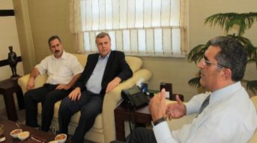 Başkan Konuk&rsquo;a Teşekk&uuml;r Ziyareti