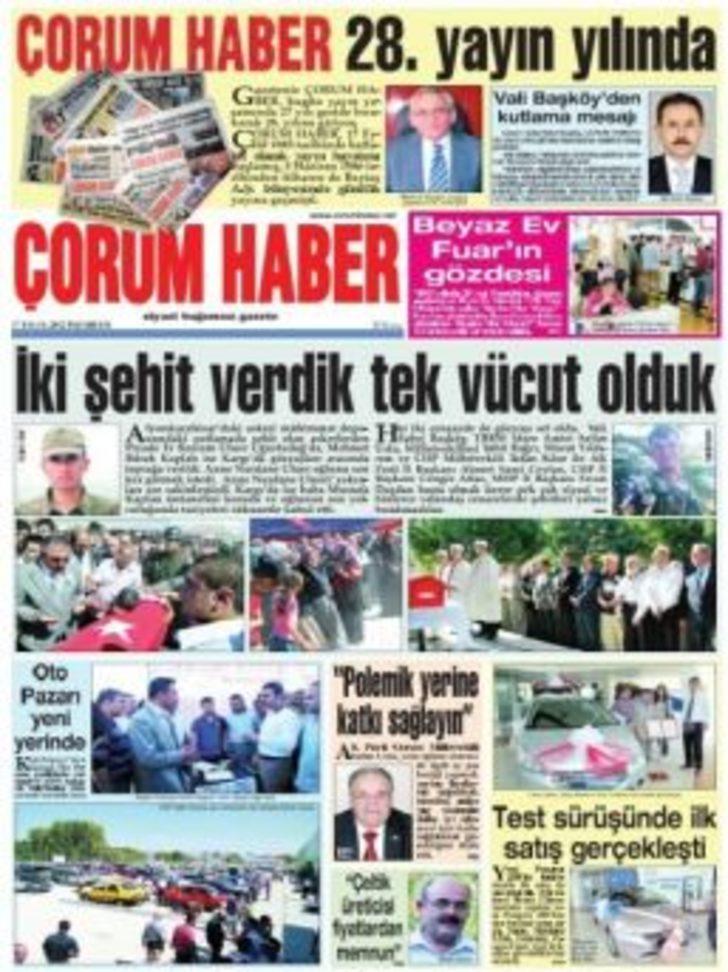 orum Haber Gazetesi 28. Ya n Kutluyor orum Haberleri