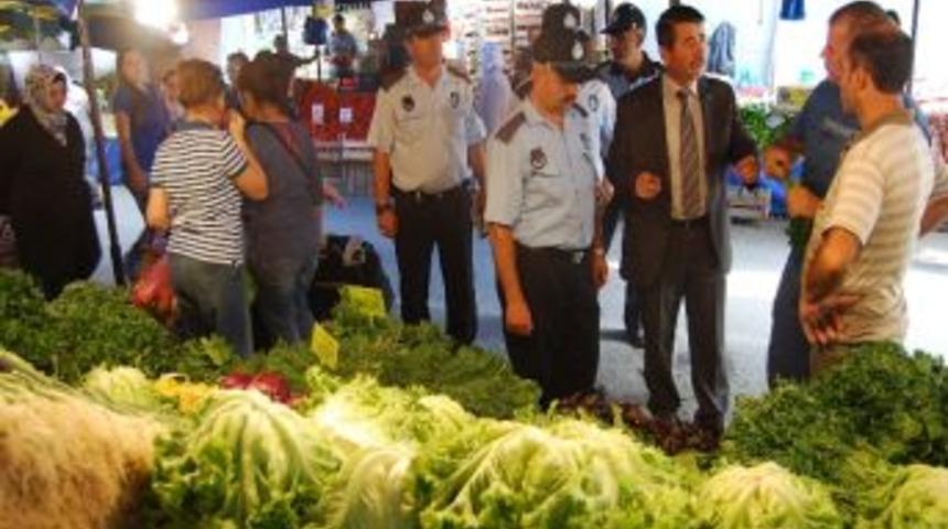 Gemlik Zabıtası Pazar Denetimlerini Sıklaştırdı