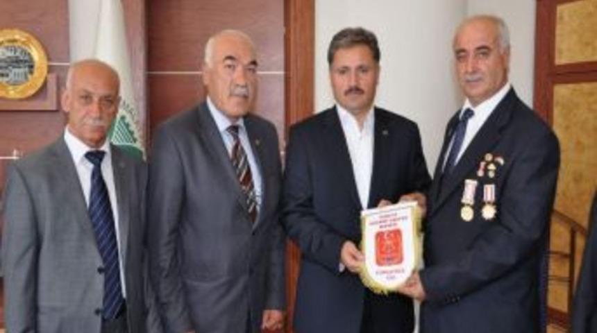 Gazilerden Başkan Çakır’a Ziyaret