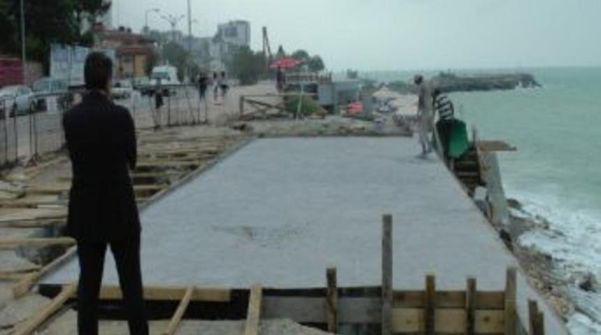 Ak&ccedil;akoca Belediye Başkanı &Ccedil;alışmaları Yerinde İnceledi