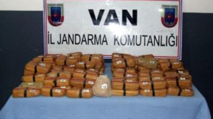 Jandarma 55 Kilo Eroin Ele Ge&ccedil;irdi