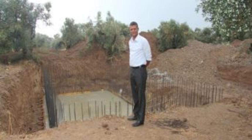 Burhaniye&rsquo;de 5 Bin Tonluk Su Deposu