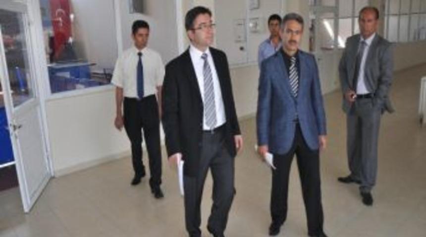 Vali Yardımcısı Mehmet Y&uuml;zer Ghsim Tesislerini Denetledi