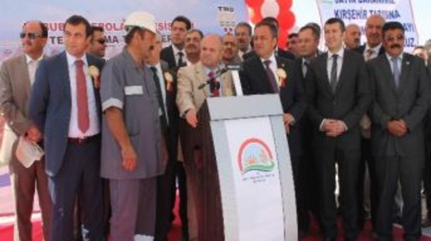 Kırşehir Hububat Depolama Tesisi Temel Atma T&ouml;reni Yapıldı