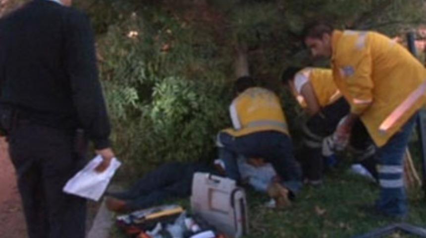 Kaza yerinde fark edilmeyen yaralı &ouml;ld&uuml;