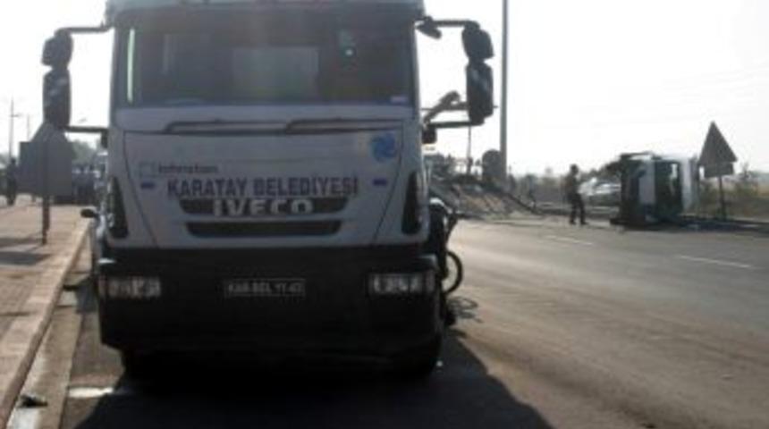 Konya&rsquo;da Trafik Kazası: 6 Yaralı