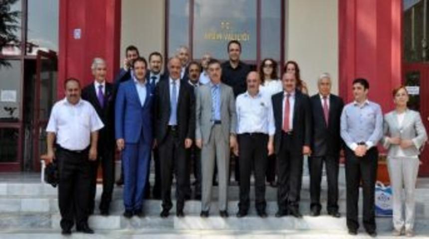 Ayto Ve Etso&rsquo;dan Vali Kerem Al&rsquo;a Ziyaret