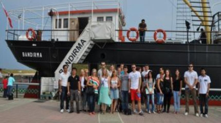 Erasmus &Ouml;ğrencileri Samsun&rsquo;u Gezdi