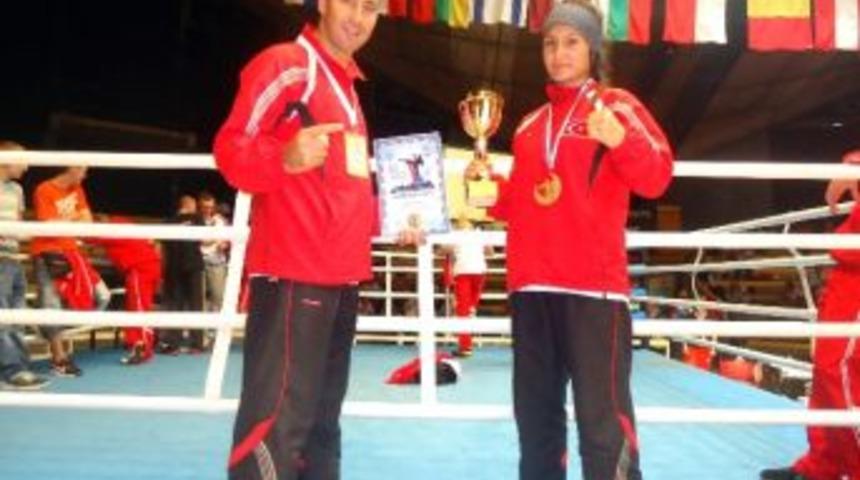 Bayan Sporcudan B&uuml;y&uuml;k Başarı