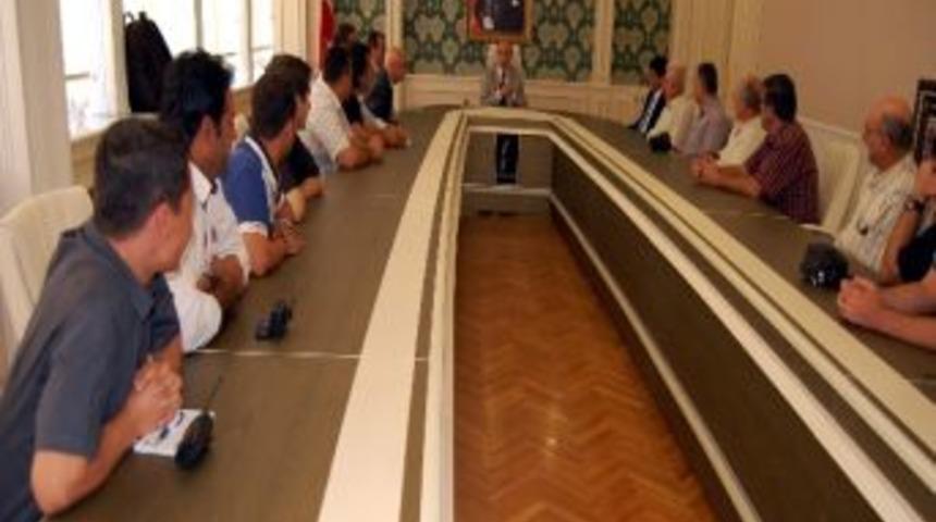 Gazeteciler Vali Demirtaş&rsquo;ı Ziyaret Etti