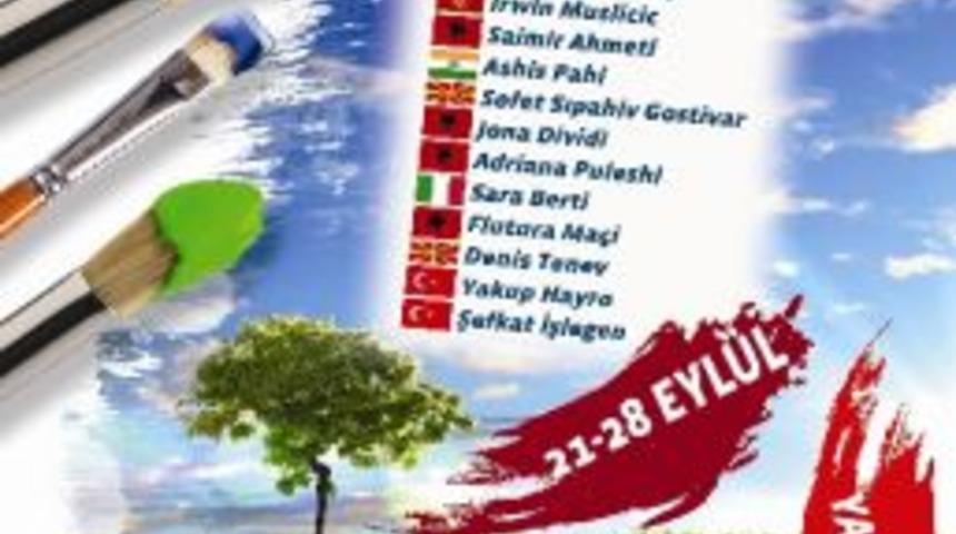 Tuvalin Ustaları Resim &Ccedil;alıştayında Buluşuyor