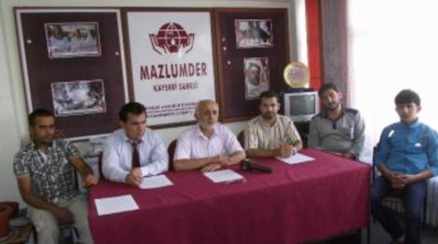 Mazlumder Kayseri Şubesi Başkan Vekili Ahmet Taş: