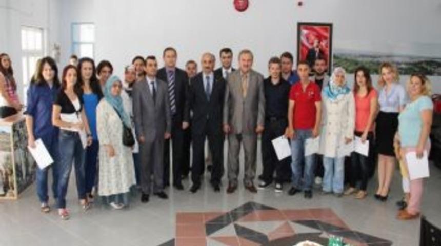 Edremit&rsquo;in Yeni Girişimcileri Sertifikalarını Aldı