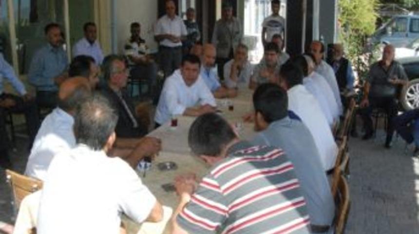 Milletvekili Ağbaba, Balaban'ı Ziyaret Etti