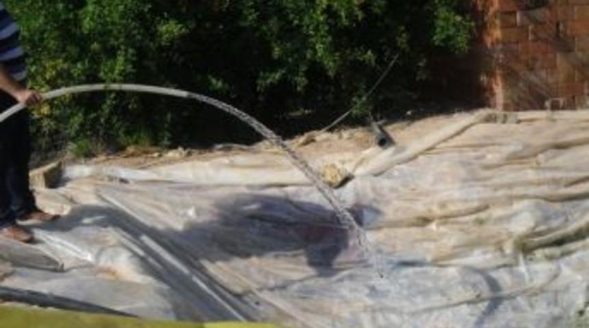 Kumluca Zabıta Ekibinden Ka&ccedil;ak Su Operasyonu