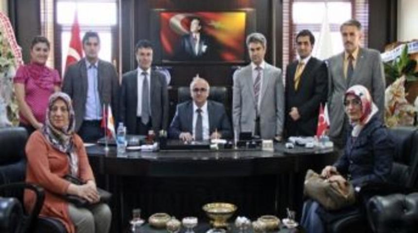 Sağlık - Sen Y&ouml;netimi Rekt&ouml;r Prof. Dr. Budak&rsquo;ı Ziyaret Etti