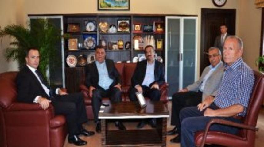 Ticaret Borsası Başkanı G&ouml;k&rsquo;tan Emniyet M&uuml;d&uuml;r&uuml; Y&uuml;ksel&rsquo;e Ziyaret