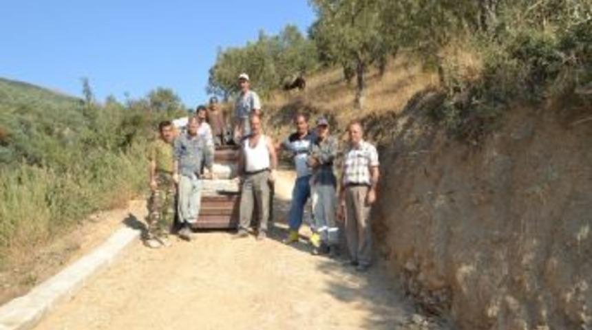 &Ccedil;ift&ccedil;i Malları Meclisi'nden Tarla Yollarına Parke Taşı