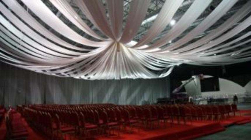 Altın Koza'da "ödül Töreni" Hazırlığı