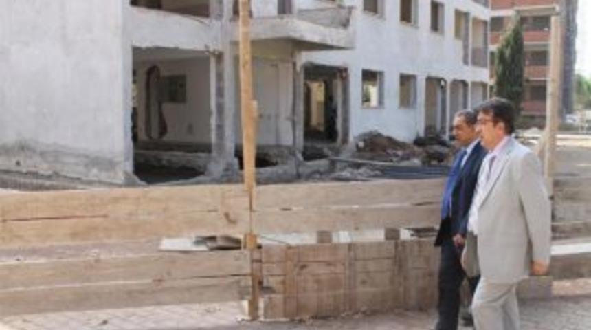 Başkan Cingil İhl İnşaatını İnceledi