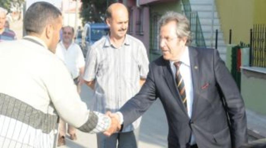 Bandırma Belediyesi'nden Okul Bah&ccedil;elerine Asfalt