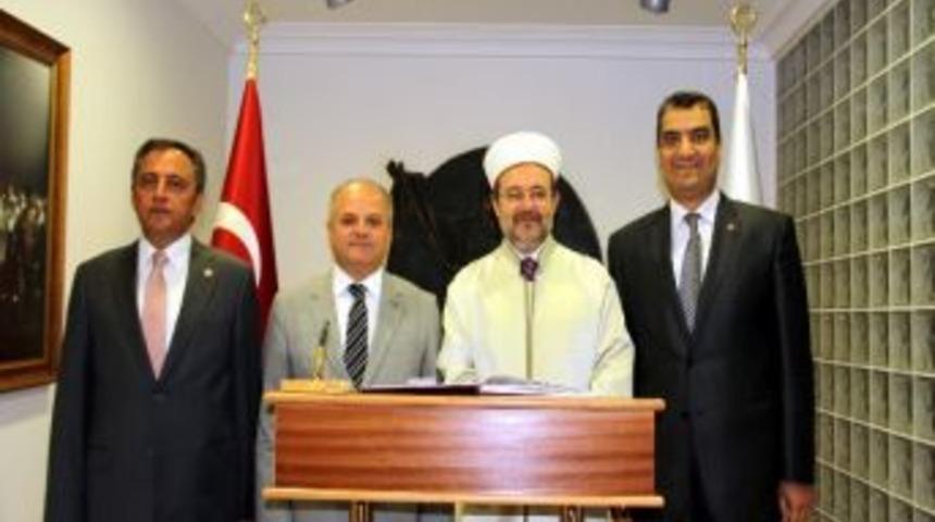 Diyanet İşleri Başkanı G&ouml;rmez Kırşehir&rsquo;de