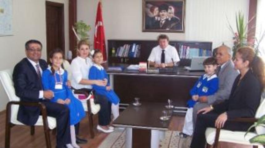 Kaymakam Karahan'a Miniklerden Ziyaret