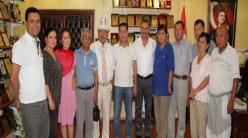 Kırgız Heyetten Başkan Tuna&rsquo;ya Ziyaret