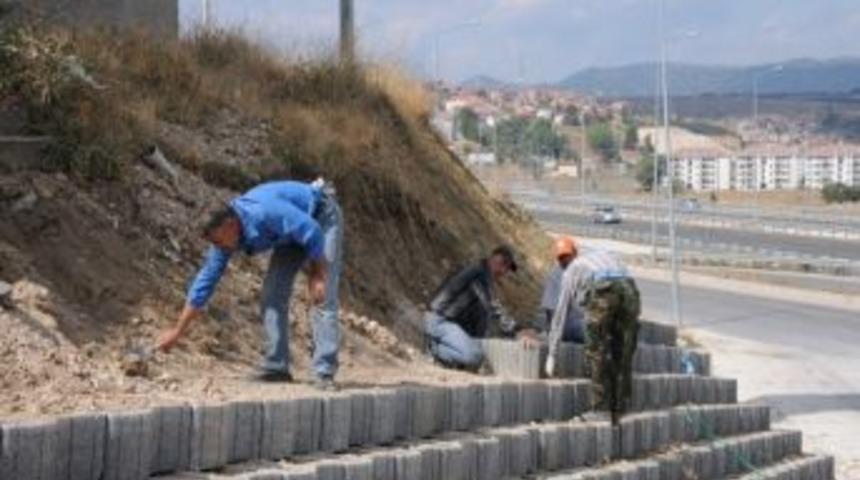 Toprak Kaymasına Saksılı Tedbir