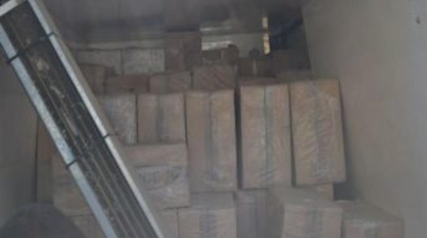 Hizan&rsquo;da 35 Bin 500 Paket Ka&ccedil;ak Sigara Yakalandı.