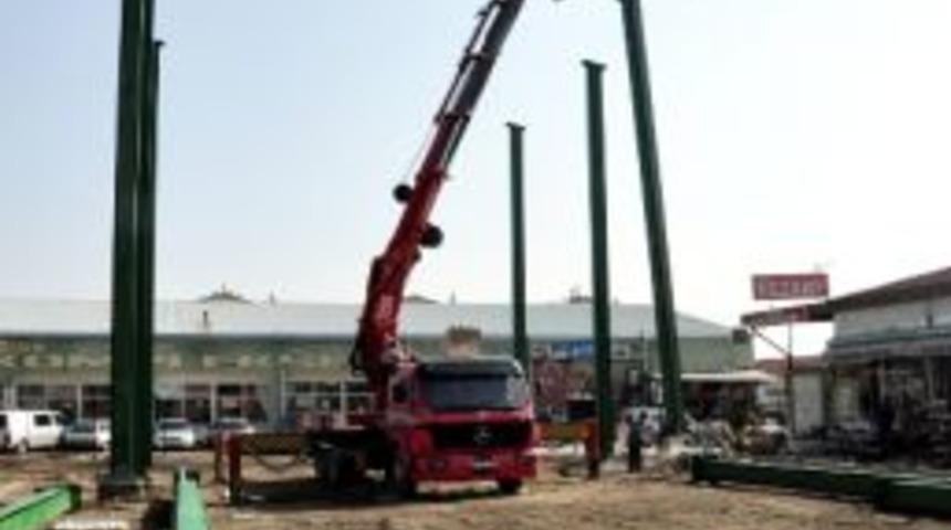 Isparta&rsquo;nın Fuar Alanı İnşaatı S&uuml;r&uuml;yor