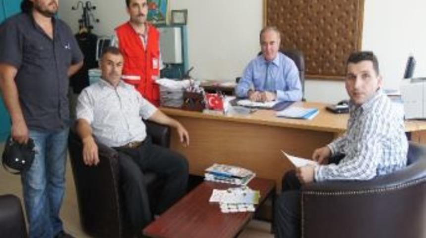 Kızılay Derneği &Ccedil;atalağzı Şubesi&rsquo;nden Kırtasiye Yardımı