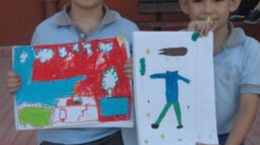 Minikler Hayallerindeki Doğayı &Ccedil;izdi