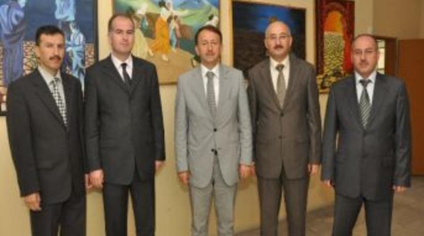 Başkan Karabalık, İl&ccedil;e Milli Eğitim M&uuml;d&uuml;r&uuml; Cansız&rsquo;ı Ziyaret Etti