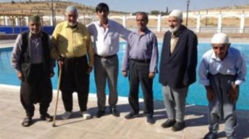 Havuza Giremeyince Poz Verdiler