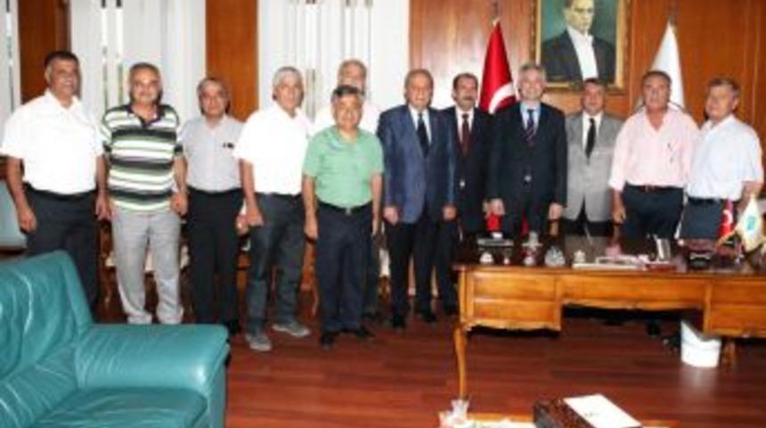 İşadamlarından Kibar'a ziyaret