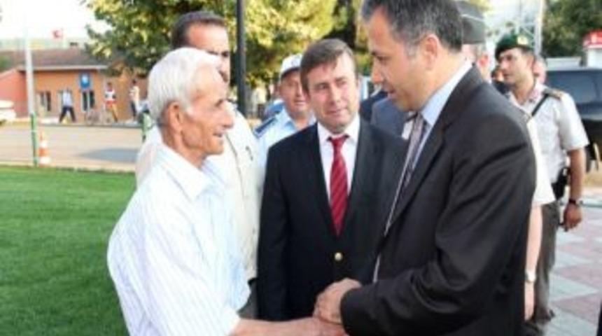 Tekirdağ Valisi Yerlikaya Sağlamtaş Belediyesini Ziyaret Etti