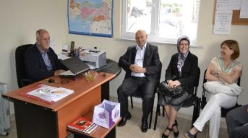 Ak Partililerden Muhtar Pektaş&rsquo;a Hayırlı Olsun Ziyareti