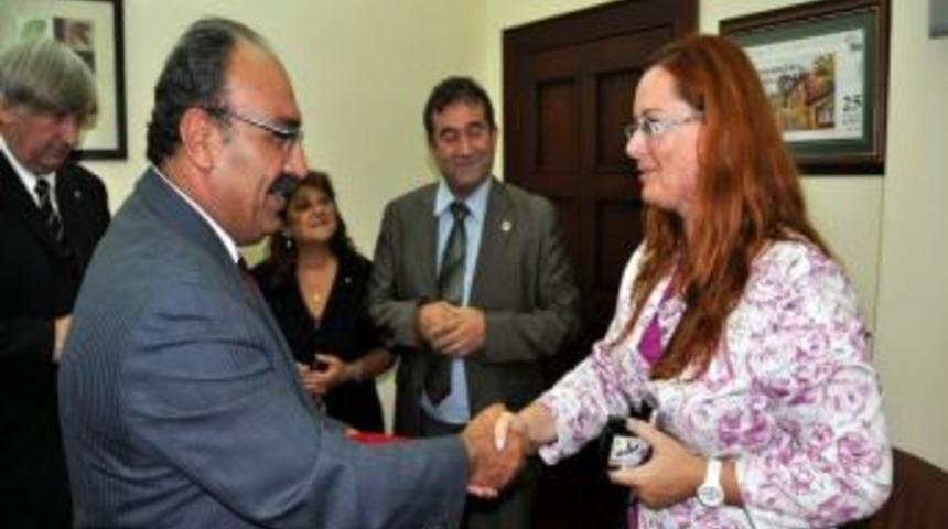 Odunpazarı, Slovakya Esnaf Odası Başkanını Ağırladı