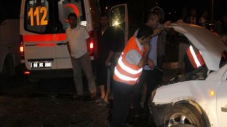 Aksaray&rsquo;da Trafik Kazası: 2 Yaralı