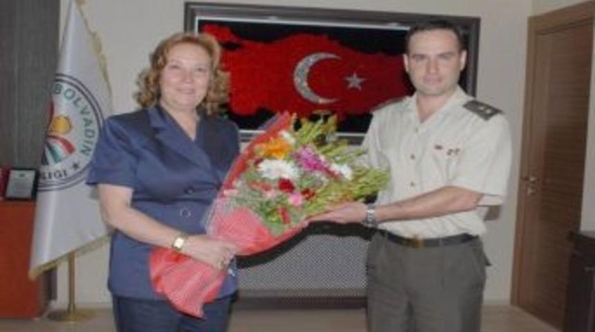 Garnizon Komutanından Başkan Kıl&ccedil;ık'a Ziyaret