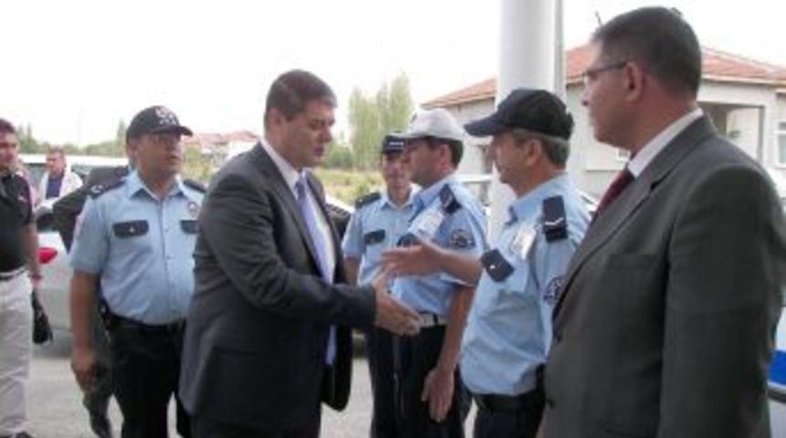 Isparta Emniyet M&uuml;d&uuml;r&uuml; Or, Şark&icirc;karaağa&ccedil;&rsquo;ı Ziyaret Etti