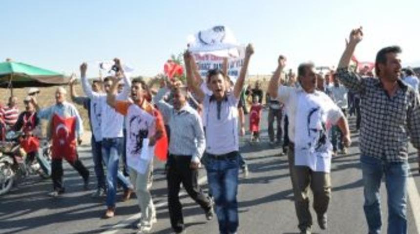 Sandıklı&rsquo;da Ter&ouml;r Protestosu
