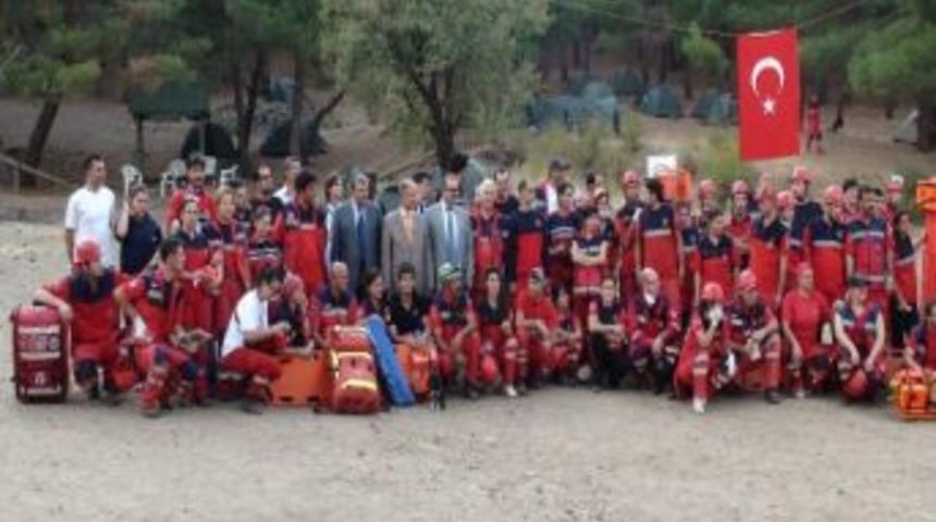 Gediz'de 'ger&ccedil;ek' Gibi Tatbikat