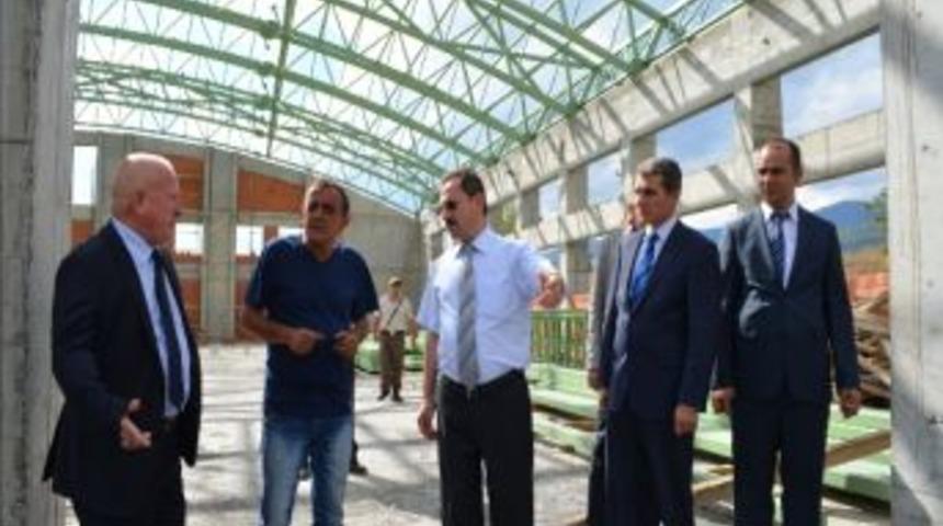 Vali Başk&ouml;y, Kargı'da İncelemelerde Bulundu