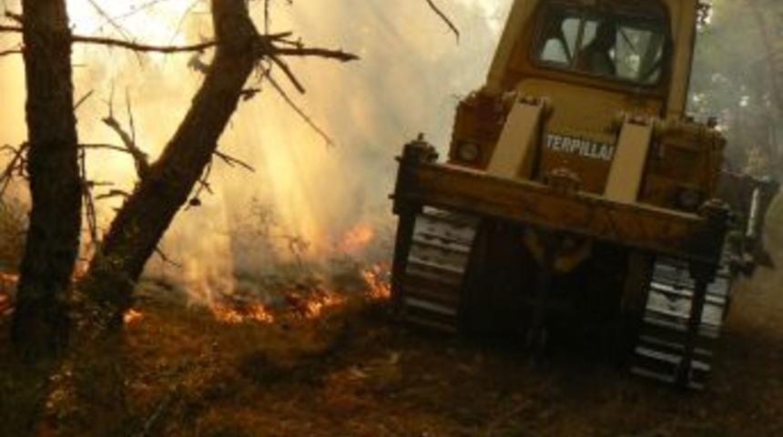 Keşan&rsquo;daki Orman Yangını Kontrol Altına Alındı