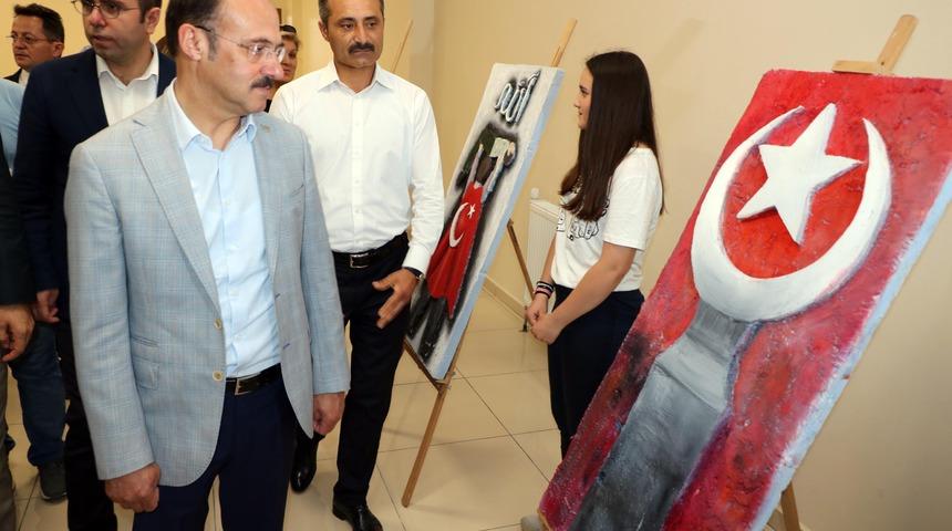 Yozgat’ta 15 Temmuz konulu sergi açıldı