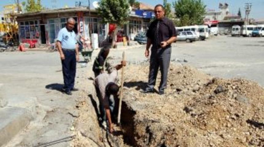 G&ouml;lbaşı Otogarında &Ccedil;alışmalar Devam Ediyor